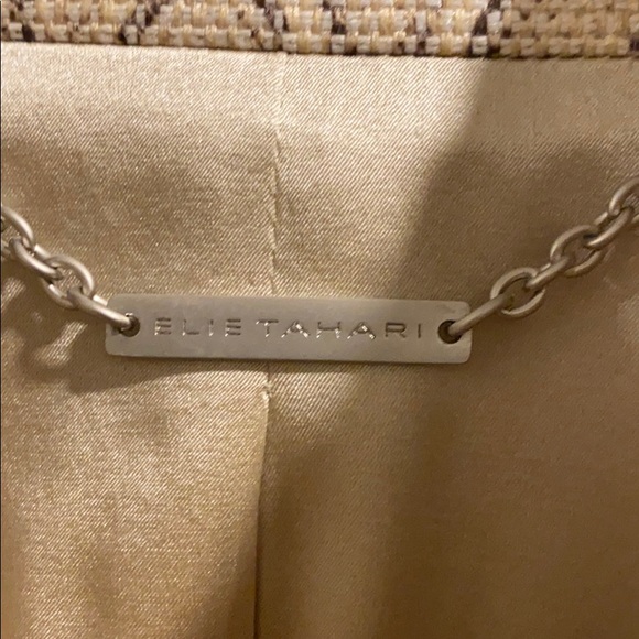 Elie Tahari Lydia Jacket lizard print NWT - Picture 4 of 7